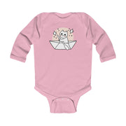 Cute Cat Magic Infant Long Sleeve Bodysuit - Perfect for Baby Showers and Playtime