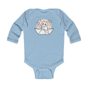 Cute Cat Magic Infant Long Sleeve Bodysuit - Perfect for Baby Showers and Playtime