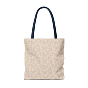 Elegant Floral Pattern Tote Bag - Eco-Friendly Shopping Bag for All Occasions