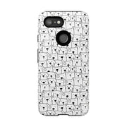 Cute Dog Pattern Google Pixel Phone Case - Tough Cases for Pet Lovers