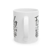 Family Tree Inspirational Ceramic Mug - 11oz & 15oz
