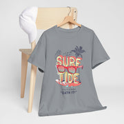 Surf-Inspired Unisex Heavy Cotton Tee - 