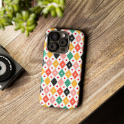 Colorful Playing Card Pattern Tough Case for iPhone