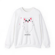 Cute Cat Character Unisex Heavy Blend™ Crewneck Sweatshirt