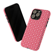Tough Cases - Cute Pink Hearts iPhone Case for Valentine’s Day