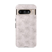 Floral Tough Google Pixel Phone Case - Durable Design for Nature Lovers