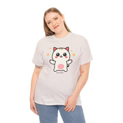 Cute Cat Printed Unisex Heavy Cotton Tee