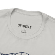 Floral Snake Unisex Jersey Tee - Stylish Graphic T-Shirt for Nature Lovers