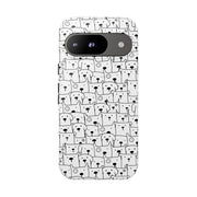 Cute Dog Pattern Google Pixel Phone Case - Tough Cases for Pet Lovers