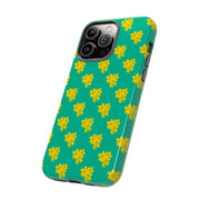 Vibrant Floral Tough Case for iPhone - Stylish Protective Cover