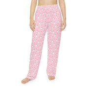 Cute Cat Print Women's Pajama Pants for Cozy Nights