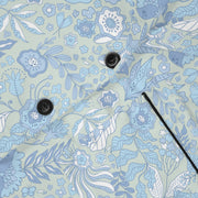 Elegant Floral Satin Pajamas for Women - Luxurious Sleepwear