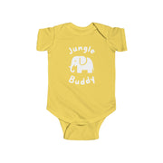 Cute Jungle Buddy Infant Bodysuit - Adorable Baby Onesie with Elephant Design
