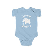 Cute Jungle Buddy Infant Bodysuit - Adorable Baby Onesie with Elephant Design