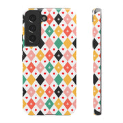 Colorful Hearts Samsung Galaxy Phone Case - Stylish Tough Cases for Everyday Protection