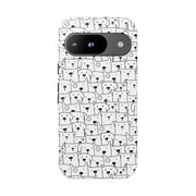 Cute Dog Pattern Google Pixel Phone Case - Tough Cases for Pet Lovers