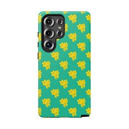 Vibrant Floral Samsung Galaxy Phone Case - Tough Cases for Style and Protection
