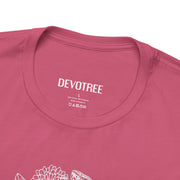 Eco-Friendly Nature Art Unisex Jersey Tee - Botanical Design