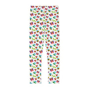 Colorful Floral Kids Leggings - Fun & Comfy Activewear for Playtime