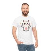 Cute Cat Printed Unisex Heavy Cotton Tee