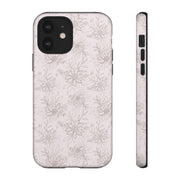 Floral Tough iPhone Case - Durable Protection with Elegant Design