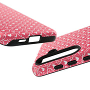 Cute Heart Pattern Samsung Galaxy Phone Case - Tough Protection for Everyday Use