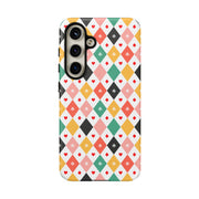 Colorful Hearts Samsung Galaxy Phone Case - Stylish Tough Cases for Everyday Protection