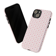Cute Heart Pattern iPhone Case - Tough & Stylish Smartphone Cover
