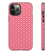 Tough Cases - Cute Pink Hearts iPhone Case for Valentine’s Day