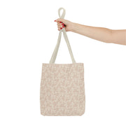 Elegant Floral Pattern Tote Bag - Eco-Friendly Shopping Bag for All Occasions