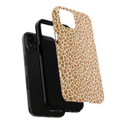 Giraffe Print Tough Phone Case for Animal Lovers