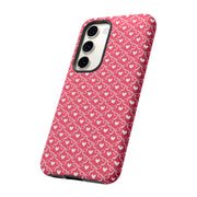 Cute Heart Pattern Samsung Galaxy Phone Case - Tough Protection for Everyday Use