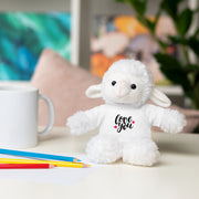 Cute Stuffed Animal with 'Love You' Tee - Perfect Gift for Kids and Beloved Ones