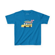 Back to School Kids Tee - Fun Green Cotton T-Shirt