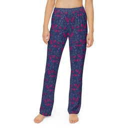 Cozy Floral Kids Lounge Pants - Perfect for Play and Relaxation