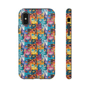 Playful Cat iPhone Case - Tough & Colorful Design