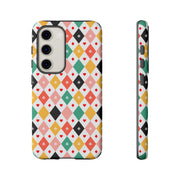 Colorful Hearts Samsung Galaxy Phone Case - Stylish Tough Cases for Everyday Protection