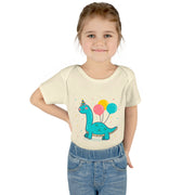 Cute Dinosaur Birthday Bodysuit for Infants - Fun Baby Clothes with Balloons