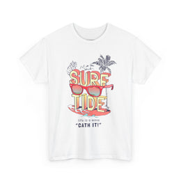Surf-Inspired Unisex Heavy Cotton Tee - 