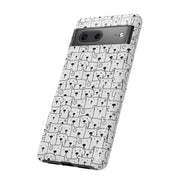 Cute Dog Pattern Google Pixel Phone Case - Tough Cases for Pet Lovers