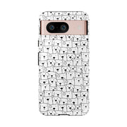 Cute Dog Pattern Google Pixel Phone Case - Tough Cases for Pet Lovers