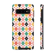 Colorful Hearts Samsung Galaxy Phone Case - Stylish Tough Cases for Everyday Protection