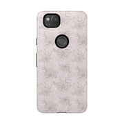 Floral Tough Google Pixel Phone Case - Durable Design for Nature Lovers