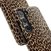 Giraffe Print Tough Phone Case - Stylish, Durable Protection