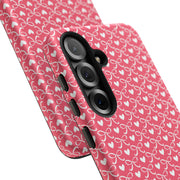 Cute Heart Pattern Samsung Galaxy Phone Case - Tough Protection for Everyday Use