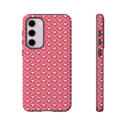 Cute Heart Pattern Samsung Galaxy Phone Case - Tough Protection for Everyday Use