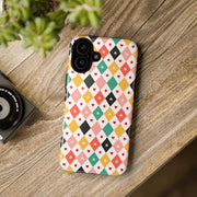 Colorful Playing Card Pattern Tough Case for iPhone