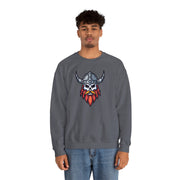 Viking Skull Crewneck Sweatshirt - Unisex Heavy Blend™
