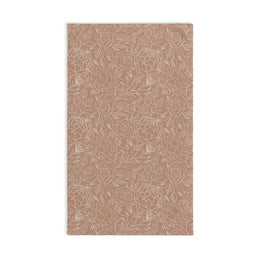 Elegant Floral Hand Towel - Perfect for Home, Weddings, and Special Occasions