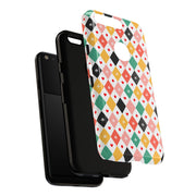 Colorful Diamond Pattern Google Pixel Phone Case - Tough Cases